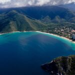 Beautiful beach on the Venezuelan coast
