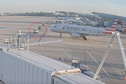 Video Shows Trucks Cross American Airlines Plane's Path, Panicking Pilot