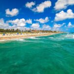 Lake Worth coastline in Florida