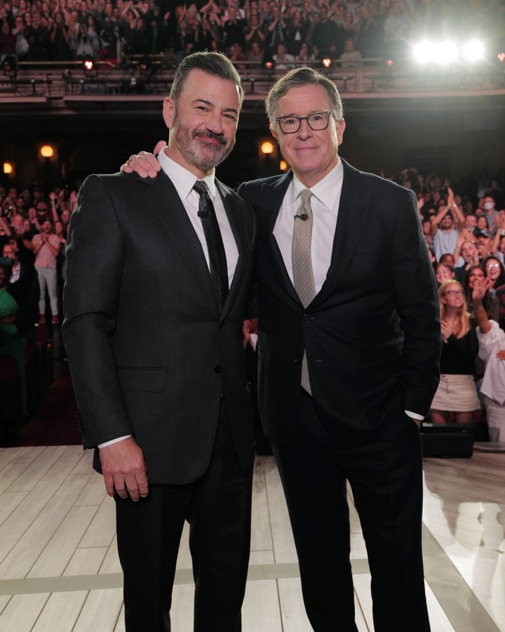 Jimmy Kimmel Will Air Rerun On Stephen Colbert's Final Night