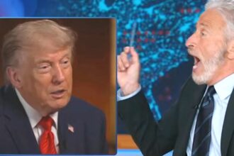 Jon Stewart Stunned By Bonkers Trump Moment