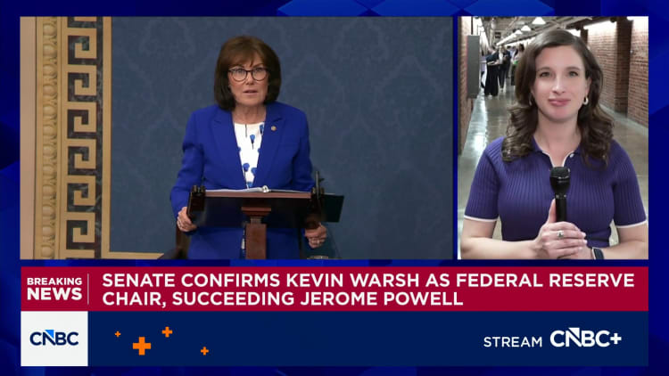 Kevin Warsh wins Senate confirmation as the next Federal Reserve chair