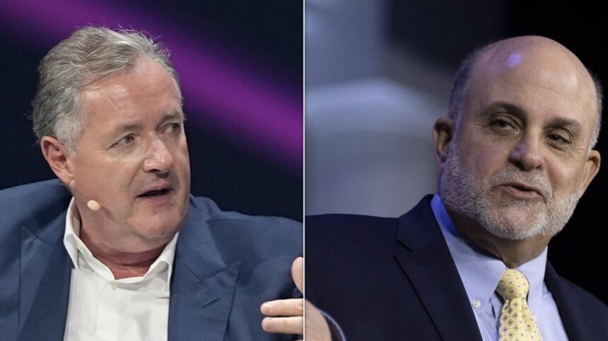Piers Morgan Torches ‘War Hawk’ Mark Levin In 5-Minute Tirade