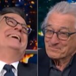 Robert De Niro Hijacks 1 Of Colbert’s Final Bits With Brutal Trump Line