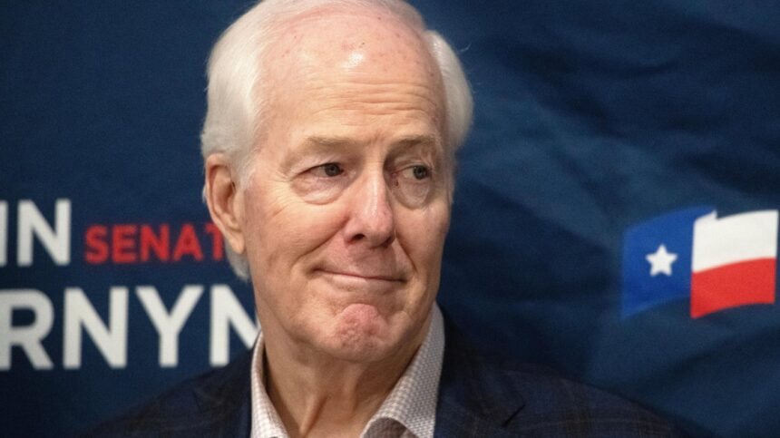 Sen. John Cornyn Posts Betrayal Parable After Primary Loss