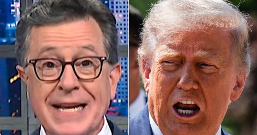Stephen Colbert Predicts How Trump Will 'Steal' $1.8 Billion Slush Fund