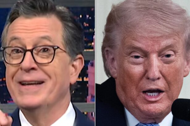 Stephen Colbert Taunts Trump With 8-Letters For His Future