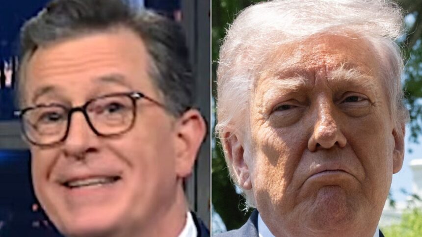 Stephen Colbert's Last 'Late Show' Trump Joke Was Very Subtle