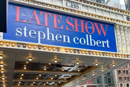 Trump And CBS Hit With R-Rated Graffiti Outside Colbert Theater