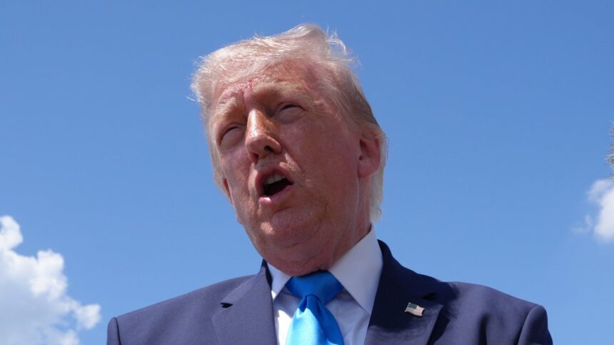 Trump Taunts Fox News Reporter Jacqui Heinrich, Threatens Fiancé Rep. Brian Fitzpatrick