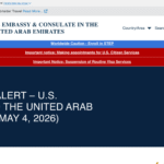 US Embassy Issues Emergency Alert for Americans in UAE as Aerial Attacks Hit Fujairah Oil Port