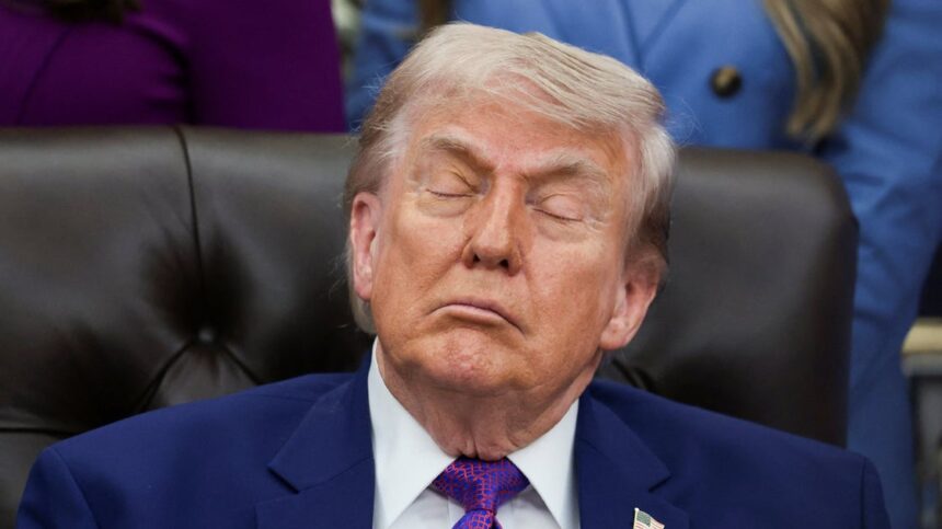 White House Social Media Team Denies Trump Fell Asleep In Oval Office