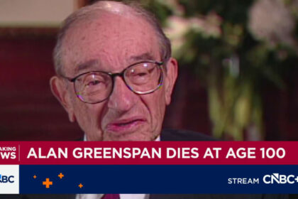 Alan Greenspan, former chairman of the Fed, dies at age 100