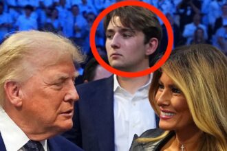Barron Trump Resurfaces At His Dad's White House UFC Fight