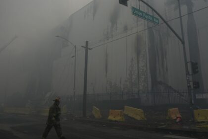 Cold Storage Warehouse Fire Rages For 6 Days In Los Angeles