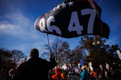 Federal Judge Rules Anti-MAGA Protest Group Can Keep Flying '86 47' Flag