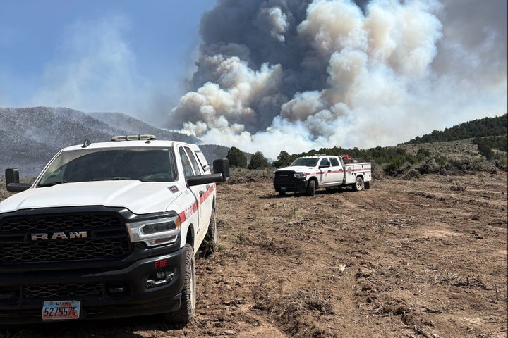 Heat, Wind And Drought Conditions Spark Wildfires In U.S. West