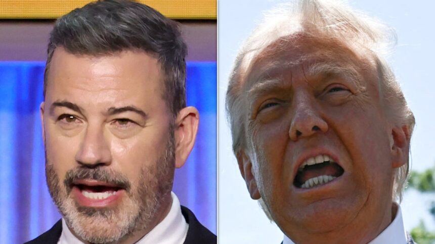Jimmy Kimmel Hits Trump Right In The Ballroom At Sunday Night Awards Show