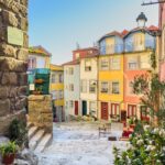 Vibrant nook in Porto, Portugal