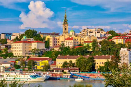 Panoramic view of Belgrade, Serbia
