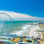 Atlantic City boardwalk on nice day