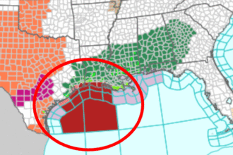 Tropical Storm Arthur Warning Issued for Texas, Louisiana, Alabama and Other States as Conditions Worsen