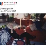 Trump's 'Great Daughter' Post Features A Mystery Woman