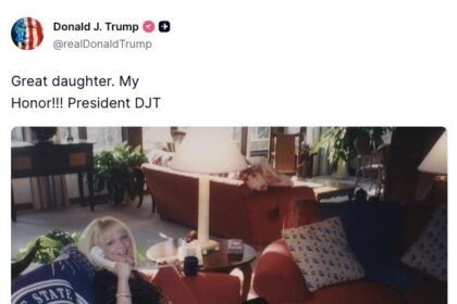 Trump's 'Great Daughter' Post Features A Mystery Woman