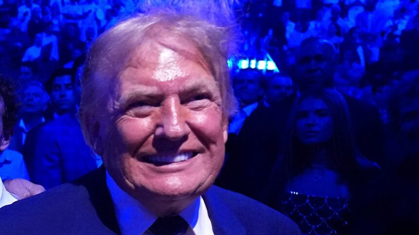 What Trump's UFC Night At The White House Looked Like