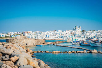 This Fast-Rising Greek Island With Turquoise Coves, $55 Hotels, And Smaller Crowds Is The New Mykonos